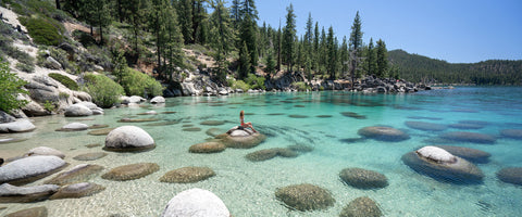 lake tahoe paddle boarding